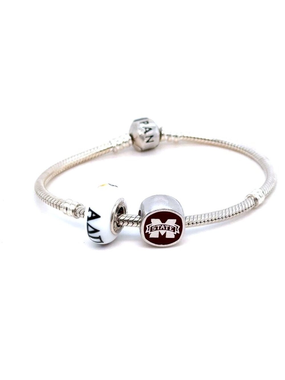 Pandora Bracelet With 2 925‎ Silver Charms